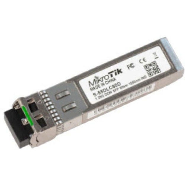 Модуль MIKROTIK S-55DLC80D SFP MODULE 1.25G SM 80KM 1550NM WITH DUAL LC CONNECTOR