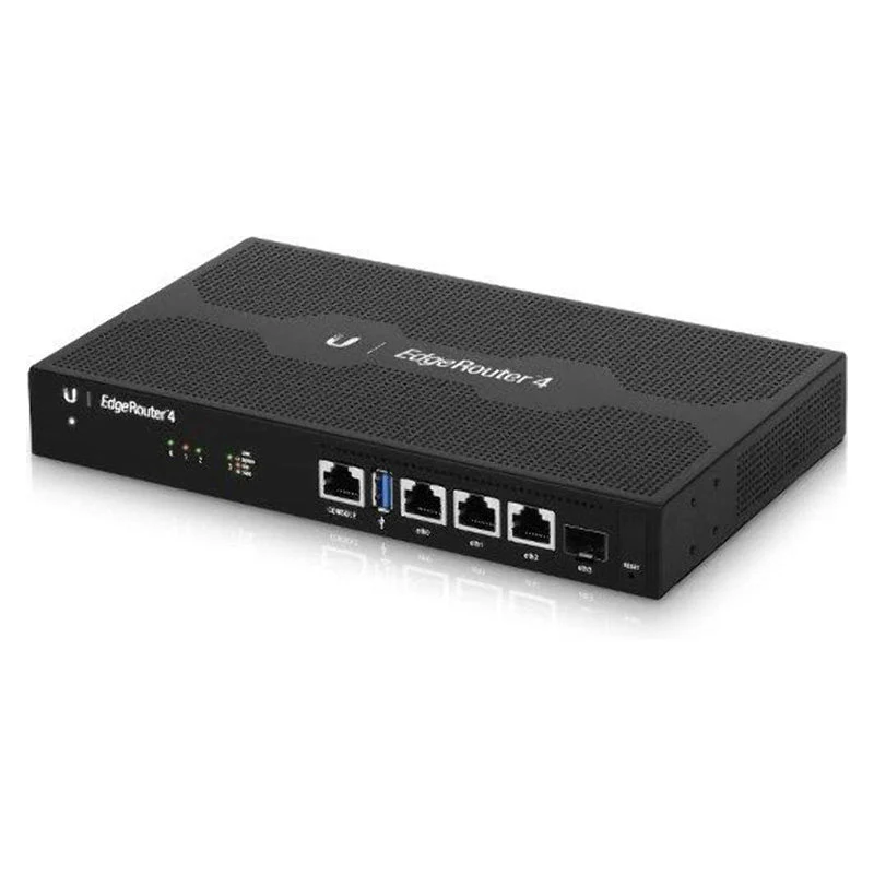 Коммутатор Ubiquiti ER-4 4-PORT GIGABIT ROUTER WITH 1 SFP PORT