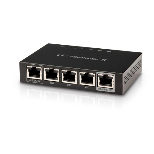 Коммутатор Ubiquiti ER-X EDGEMAX EDGEROUTER 5XGIGABIT PORTS,..