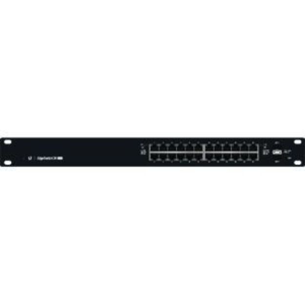 Коммутатор Ubiquiti ES-24-250W EDGEMAX EDGESWITCH 24X GIGABIT PORTS, 2X SFP PORTS, 250W