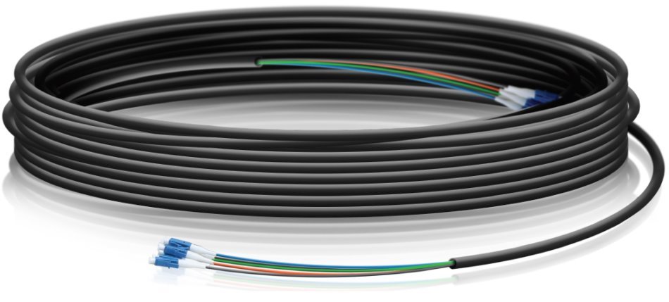 Оптический кабель Ubiquiti FC-SM-300 FIBER CABLE SINGLE MODE LC 300FT 90M