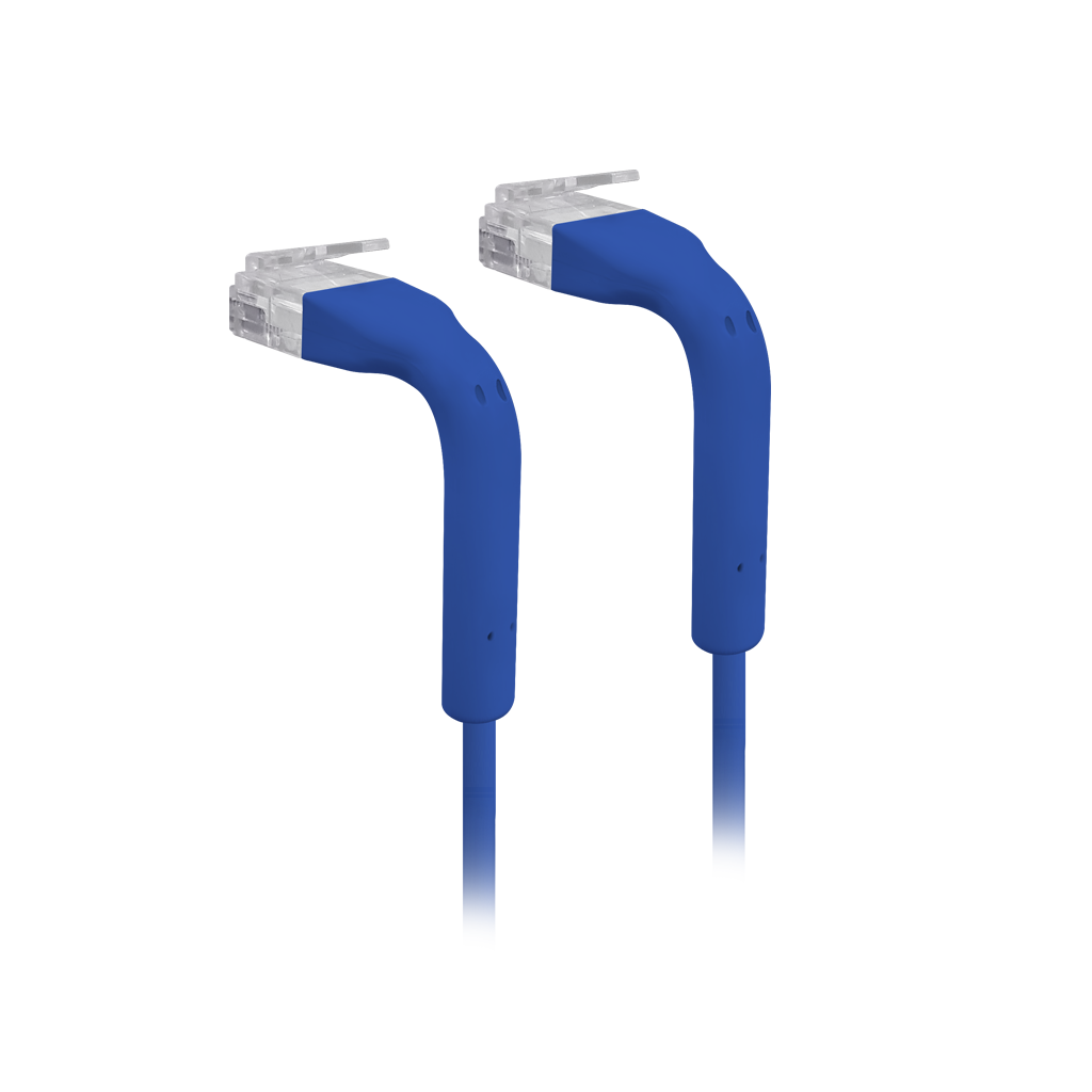 Кабель Ubiquiti U-CABLE-PATCH-RJ45-BL-50 UniFi PATCH CABLE WITH BENDABLE BOOTED RJ45, 50-PACK, BLUE