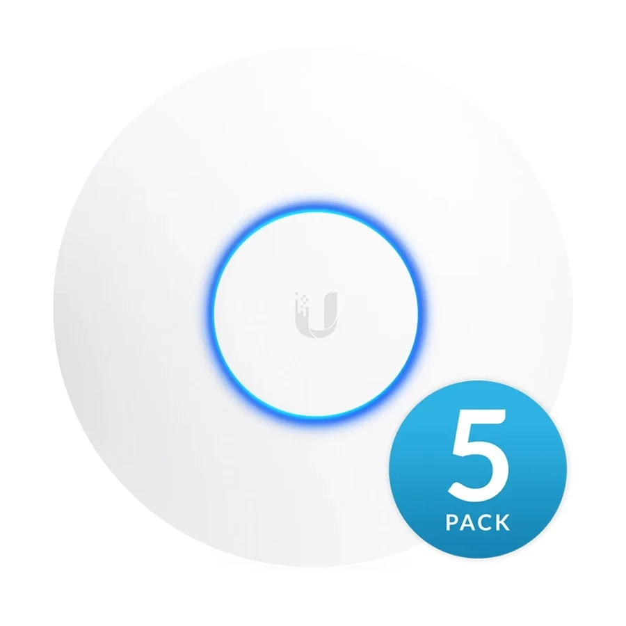 Точка доступа Ubiquiti UAP-AC-HD-5 UniFi ACCESS POINT AC HD, 5-PACK, AC1700, MU-MIMO 4X4, POE+, 25DBM