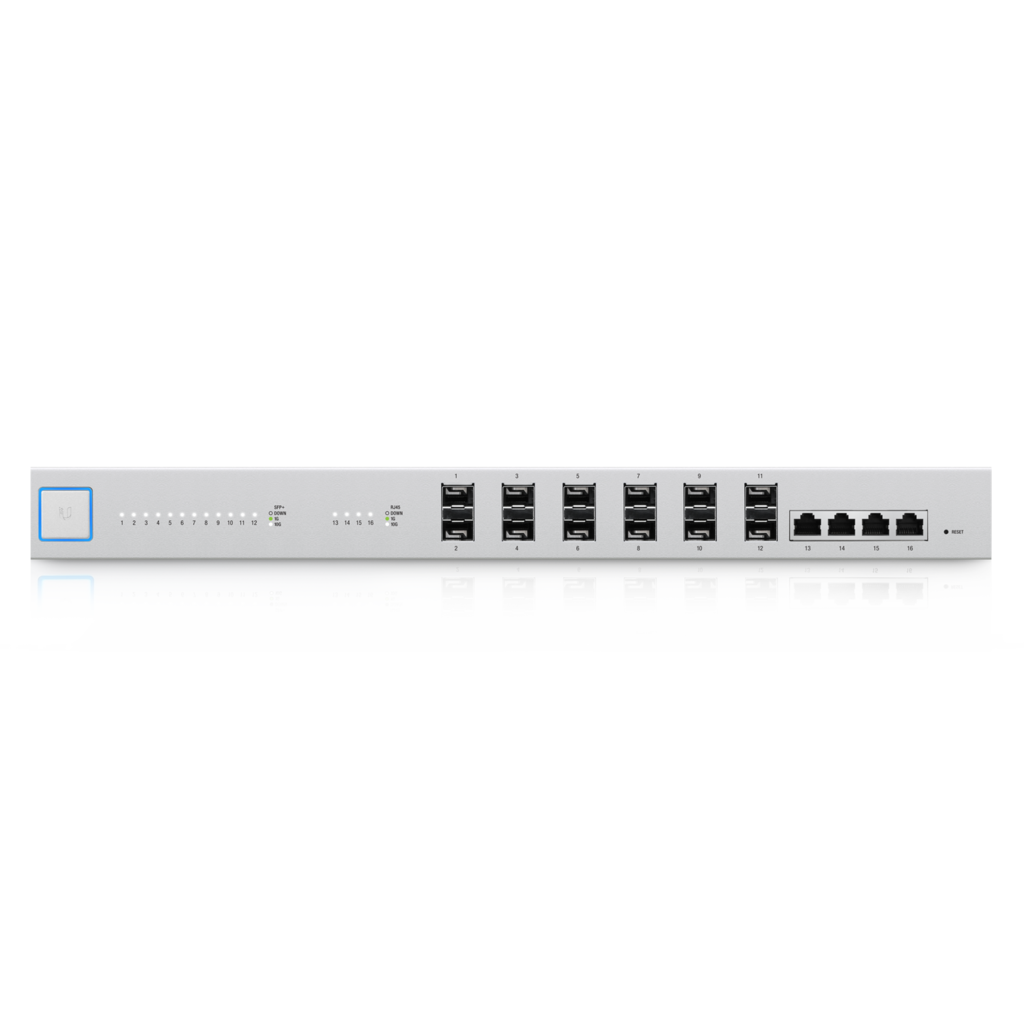 Коммутатор Ubiquiti US-16-XG | UniFi, 12x SFP+, 4x RJ45 10Gb/s, Managed Aggregation Switch