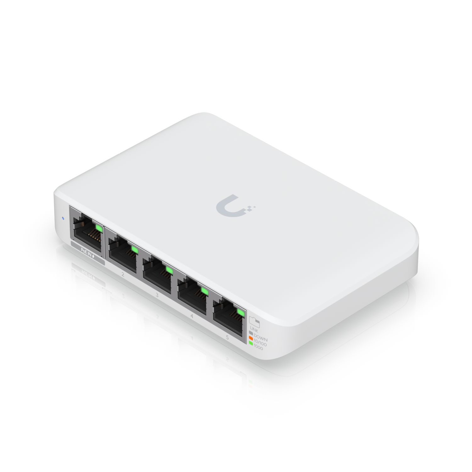 Коммутатор Ubiquiti USW-FLEX-MINI UniFi COMPACT 5-PORT DESKTOP SWITCH 5-PACK