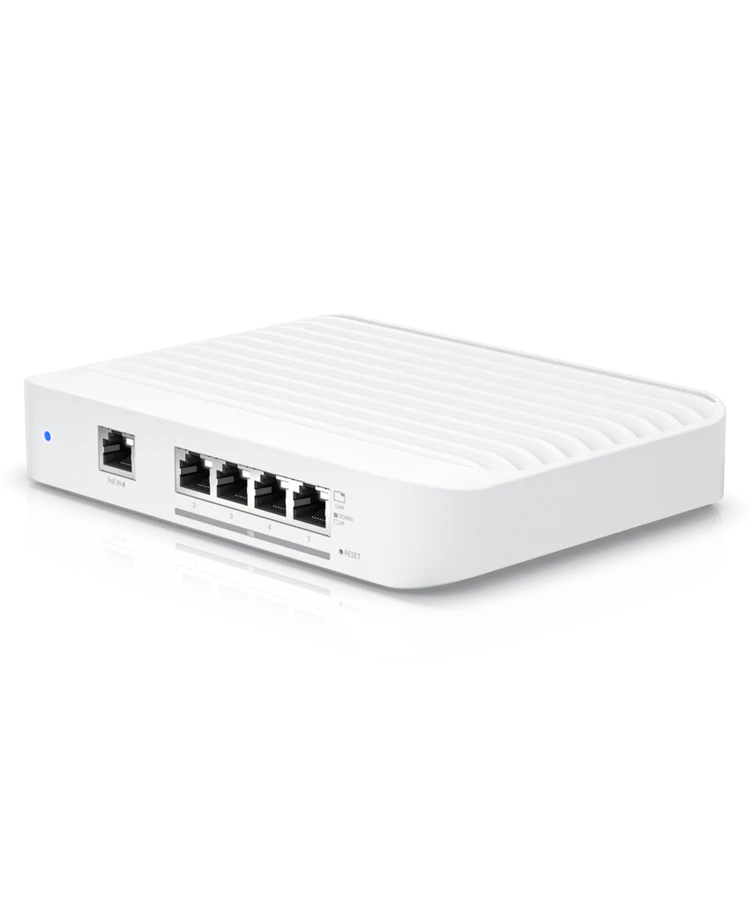 Коммутатор Ubiquiti USW-FLEX-XG UniFi FULLY MANAGED DESKTOP SWITCH, 4x 10GBE RJ45, 1x 1GBE 802.3AT POE+ INPUT