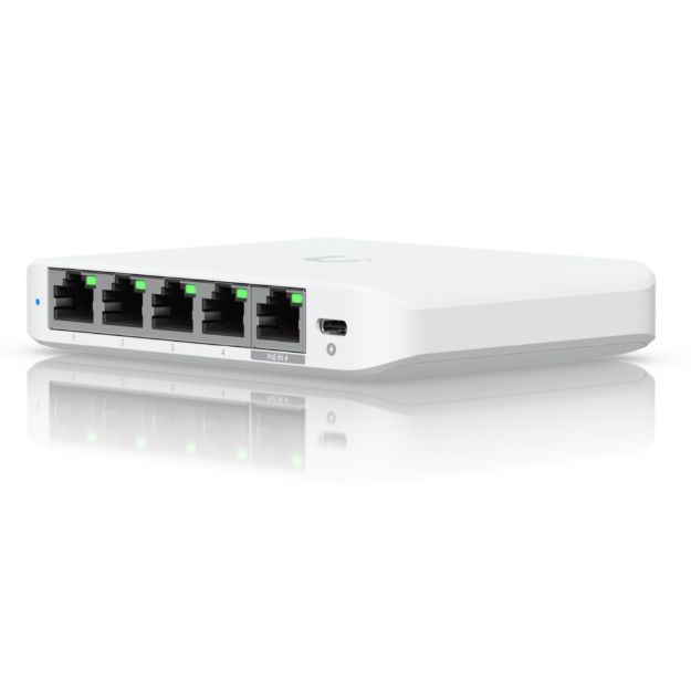 Коммутатор Ubiquiti UniFi Switch Flex Mini 2.5G 5-портовый
