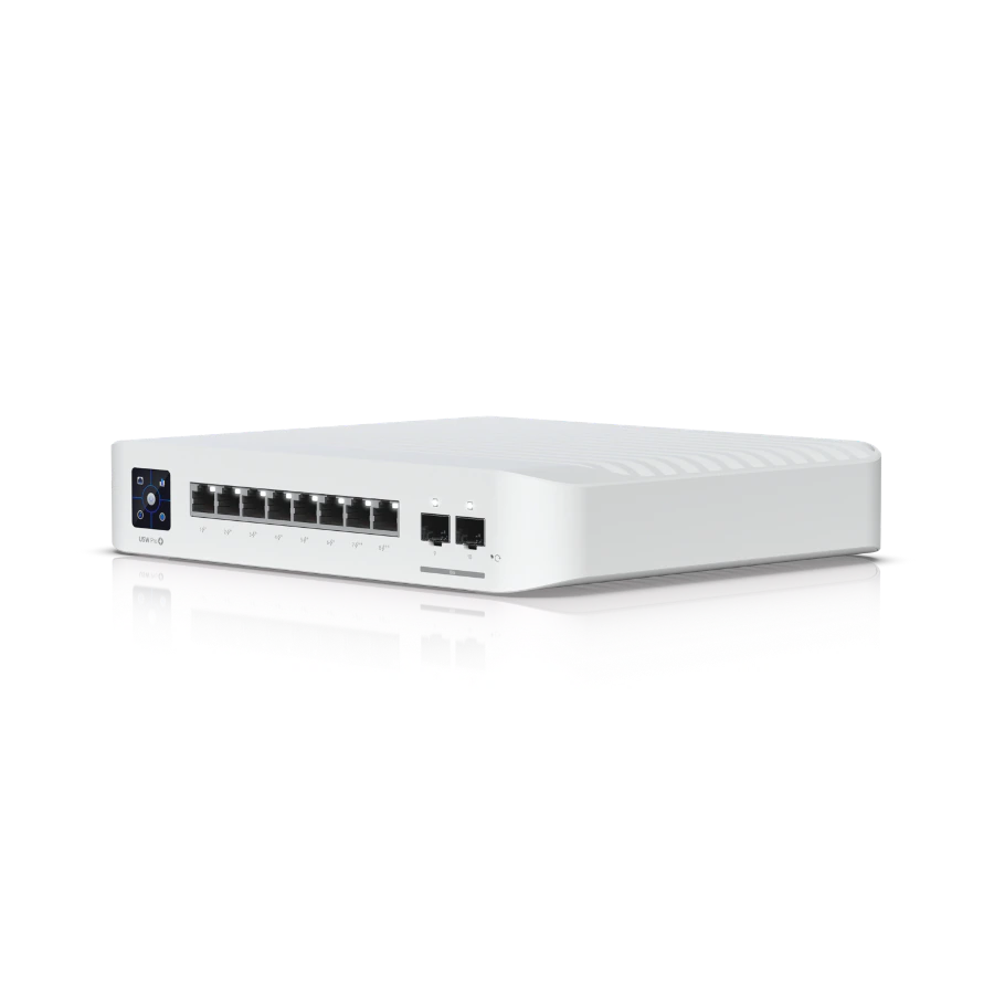 Коммутатор Ubiquiti USW-PRO-8-POE (120W) UniFi 8 PORT GBE PO..